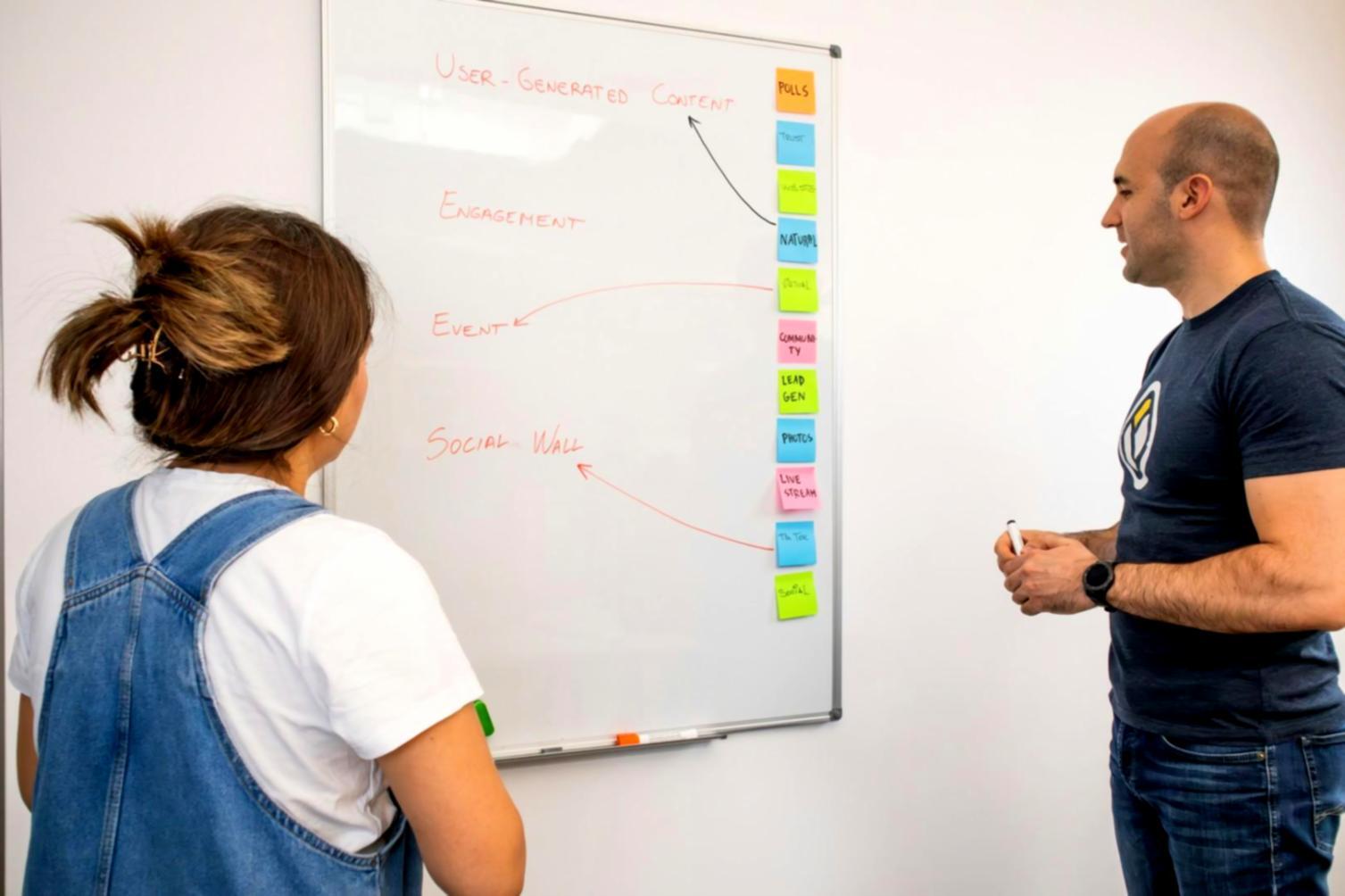 Person reviewing financial documents